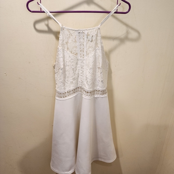 Franceca's Ivory Strappy Dress size M - Picture 2 of 11